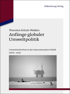 cover image of Anfänge globaler Umweltpolitik
